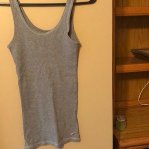 Hollister small charcoal gray tank top
